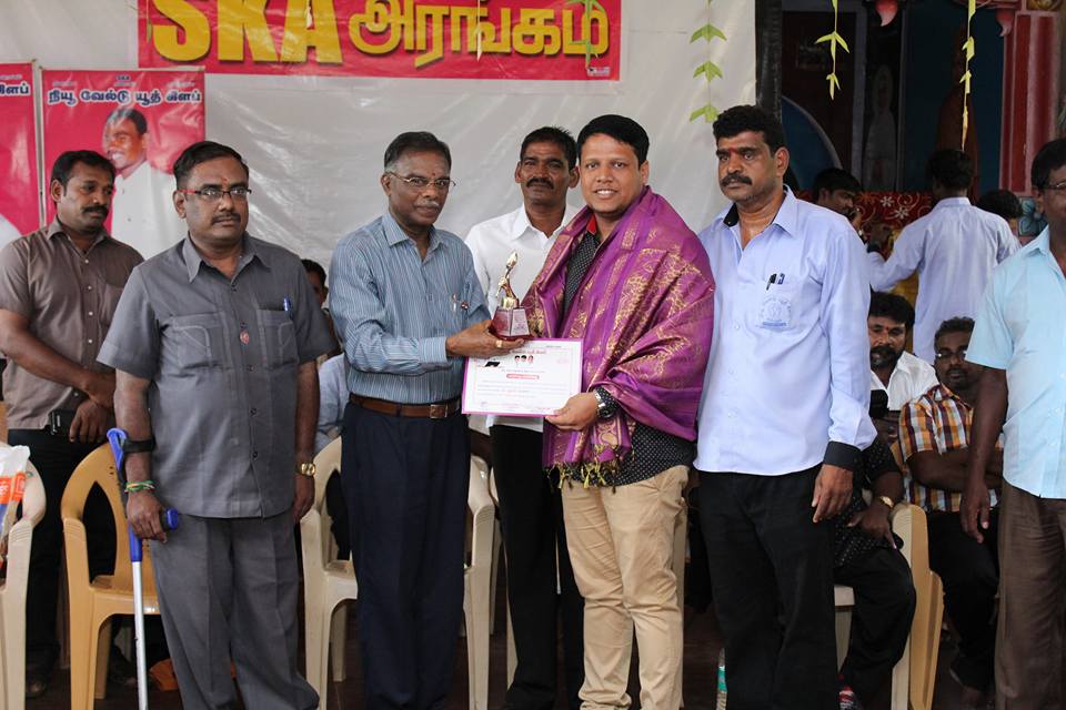Lifetime Achievement Award from Justice Jothimani